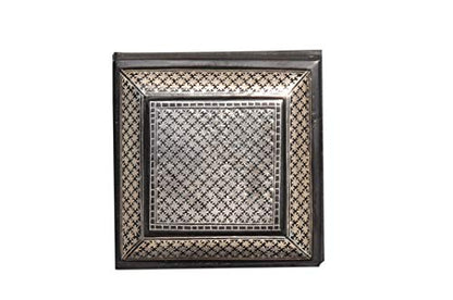 Bidri Silver Inlay Jewelry box (2inch.h) | Bidri Work | Bidri Art